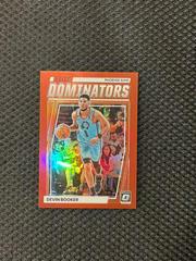 Devin Booker [Red] #1 Basketball Cards 2022 Panini Donruss Optic Elite Dominators Prices