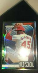 Bob Gibson [Cosmic Haze] #OS-3 Baseball Cards 2021 Panini Prizm Old School Prices
