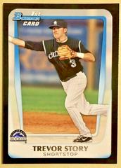 Trevor Story #BDPP84 Baseball Cards 2011 Bowman Draft Prospects Prices