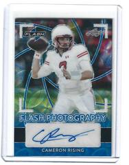 Cameron Rising [Kaleidoscope Blue] #FP-CR1 Football Cards 2022 Leaf Flash Photography Autographs Prices