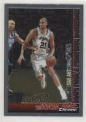 Tim Duncan [Chrome] #21 Basketball Cards 2005 Bowman Prices