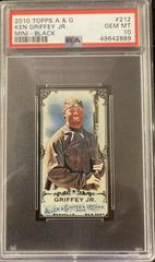 Ken Griffey Jr. [Mini Black] #212 Baseball Cards 2010 Topps Allen & Ginter Prices