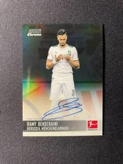 Ramy Bensebaini [Black Refractor] Soccer Cards 2021 Stadium Club Chrome Bundesliga Autographs Prices