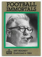 Art Rooney #105 Football Cards 1985 Football Immortals Prices