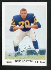 Gene Selawski Football Cards 1959 Bell Brand Rams Prices