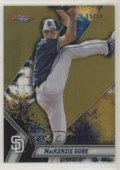 MacKenzie Gore [Gold Refractor] Baseball Cards 2019 Bowman's Best Top Prospects Prices