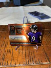 Justin Tucker [Copper] Football Cards 2020 Panini Elements Steel Signatures Prices
