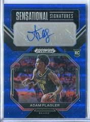 Adam Flagler [Blue] #SS-AFG Basketball Cards 2023 Panini Prizm Draft Picks Sensational Signatures Prices