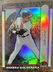 Andres Galarraga [Refractor] Baseball Cards 1999 Bowman Chrome International Prices