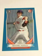 Michael Kopech [Blue] Baseball Cards 2014 Bowman Draft Picks Prices