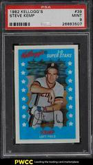 Steve Kemp #39 Baseball Cards 1982 Kellogg's Prices
