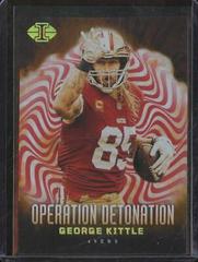 George Kittle [Red] #5 Football Cards 2023 Panini Illusions Operation Detonation Prices