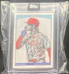 Bryce Harper [Artist Proof Silver] #3 Baseball Cards 2022 Topps X Lauren Taylor Prices