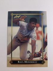 Raul Mondesi #BC-16 Baseball Cards 1992 Leaf Gold Rookies Prices