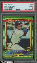 Jeff Blauser [Refractor] Baseball Cards 1994 Finest Prices
