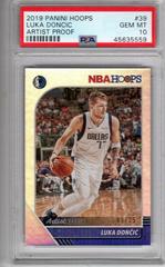 Luka Doncic [Artist Proof] #39 Basketball Cards 2019 Panini Hoops Prices