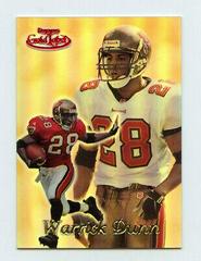 Warrick Dunn [Class 3 Red Label] #34 Football Cards 1999 Topps Gold Label Prices