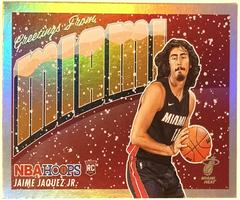 Jaime Jaquez Jr. [Winter Holo] #2 Basketball Cards 2023 Panini Hoops Rookie Greetings Prices