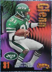 Aaron Glenn [Super Rave] #60 Football Cards 1998 Skybox Thunder Prices