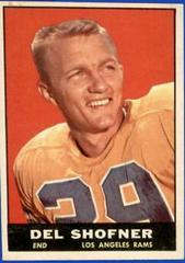 Del Shofner #52 Football Cards 1961 Topps Prices