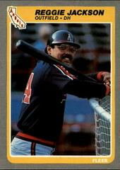 Reggie Jackson #303 Baseball Cards 1985 Fleer Prices
