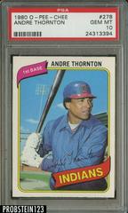 Andre Thornton #278 Baseball Cards 1980 O Pee Chee Prices