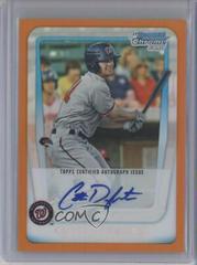 Cutter Dykstra [Orange Refractor Autograph] Baseball Cards 2011 Bowman Chrome Prospects Prices
