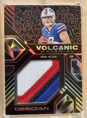 Josh Allen [Red] Football Cards 2018 Panini Obsidian Prices