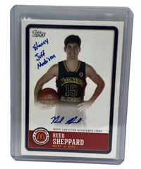 Reed Sheppard [Superfractor] #CA-RS Basketball Cards 2023 Topps Chrome McDonald's All American Autographs Prices