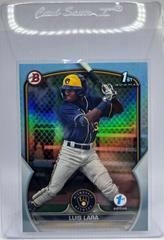 Luis Lara [Sky Blue] Baseball Cards 2023 Bowman 1st Edition Prices