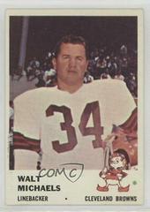 Walt Michaels #18 Football Cards 1961 Fleer Prices