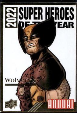 Wolverine #MI-10 Marvel 2022 Upper Deck Annual Super Heroes of the Year