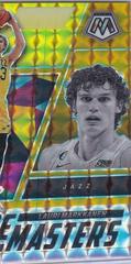 Lauri Markkanen [Gold] #22 Basketball Cards 2022 Panini Mosaic Stare Masters Prices