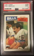 Fred Smerlas #368 Football Cards 1987 Topps Prices
