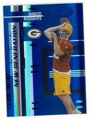 Aaron Rodgers [Mirror Blue] #162 Football Cards 2005 Leaf Certified Materials Prices