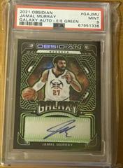 Jamal Murray [Green] Basketball Cards 2021 Panini Obsidian Galaxy Autographs Prices