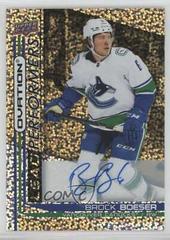 Brock Boeser [Autograph] Hockey Cards 2021 Upper Deck Ovation Lead Performers Prices