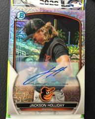 Jackson Holliday [Mega Box Mojo Autograph Orange] #BCP-20 Baseball Cards 2023 Bowman Chrome Prospects Prices