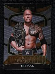 The Rock Wrestling Cards 2022 Panini Select WWE Championship Prices
