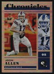 Josh Allen [Holo Pink] #1 Football Cards 2022 Panini Chronicles Prices