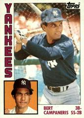 Bert Campaneris #139 Baseball Cards 1984 Topps Prices