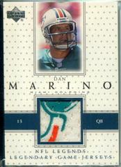 Dan Marino Football Cards 2000 Upper Deck Legends Legendary Jerseys Prices