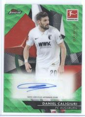 Daniel Caligiuri [Green Wave Refractor] Soccer Cards 2020 Topps Finest Bundesliga Autographs Prices
