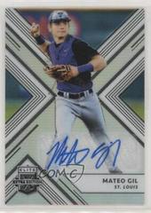 Mateo Gil [Autograph Opti Chrome Holo] Baseball Cards 2018 Panini Elite Extra Edition Prices
