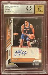 Obi Toppin [Orange Autograph] #7 Basketball Cards 2020 Panini Instant Prices