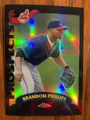 Brandon Phillips [Refractor] #T159 Baseball Cards 2002 Topps Chrome Traded Prices