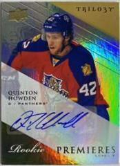Quinton Howden [Autograph] #153 Hockey Cards 2013 Upper Deck Trilogy Prices