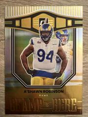 A'Shawn Robinson [Holo] #CIH-13 Football Cards 2022 Panini Donruss Champ is Here Prices