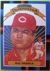 Kal Daniels [Diamond Kings] #14 Baseball Cards 1988 Donruss Prices