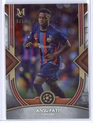 Ansu Fati [Copper] #70 Soccer Cards 2022 Topps Museum Collection UEFA Champions League Prices